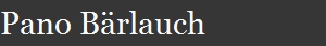 Pano B�rlauch