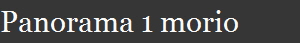 Panorama 1 morio