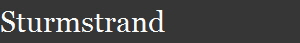Sturmstrand