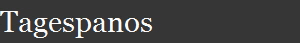 Tagespanos