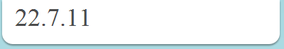 22.7.11