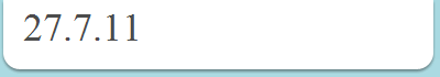 27.7.11