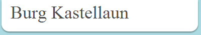 Burg Kastellaun