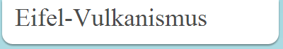 Eifel-Vulkanismus