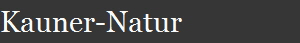 Kauner-Natur